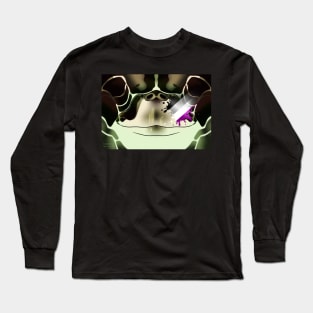 Asexual Sea Turtle Face Long Sleeve T-Shirt